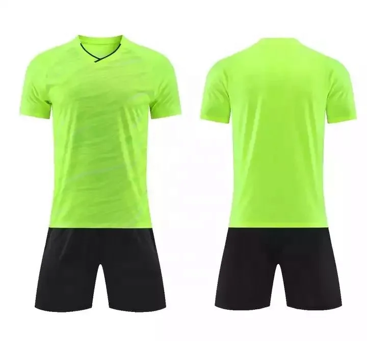 New Design V-neck Blank Football Jersey Breathable Soccer Team Jerseys Uniform Soccer Jersey