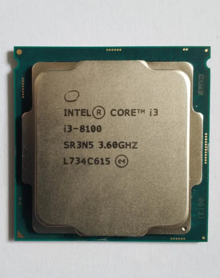 Оригинальный новый или вытянутый горячая Распродажа четырехъядерный Процессор i3 i3 8100 процессор lga1151 для настольного процессора