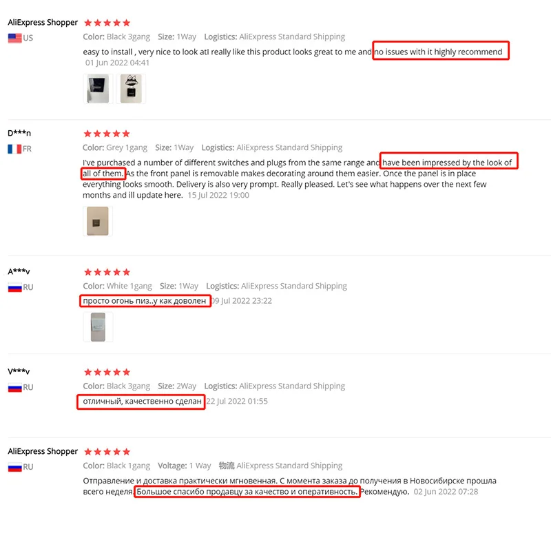 YINKA Customized Hot Sale Type 86 Black UK Standard Tempered Glass Light Switch Industrial Switch