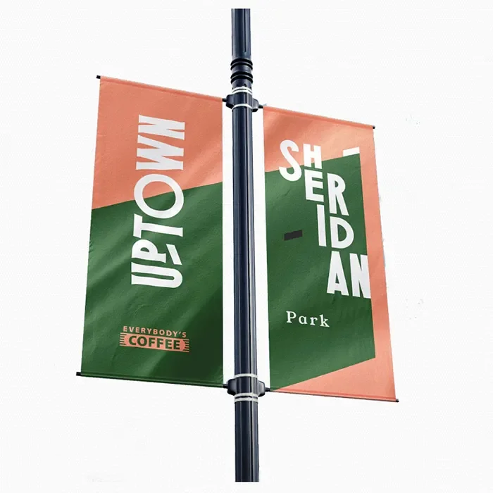 Outdoor business sports flex vinyl pvc mesh large banner logo sublimation digital printing service sign banners manufacturers
