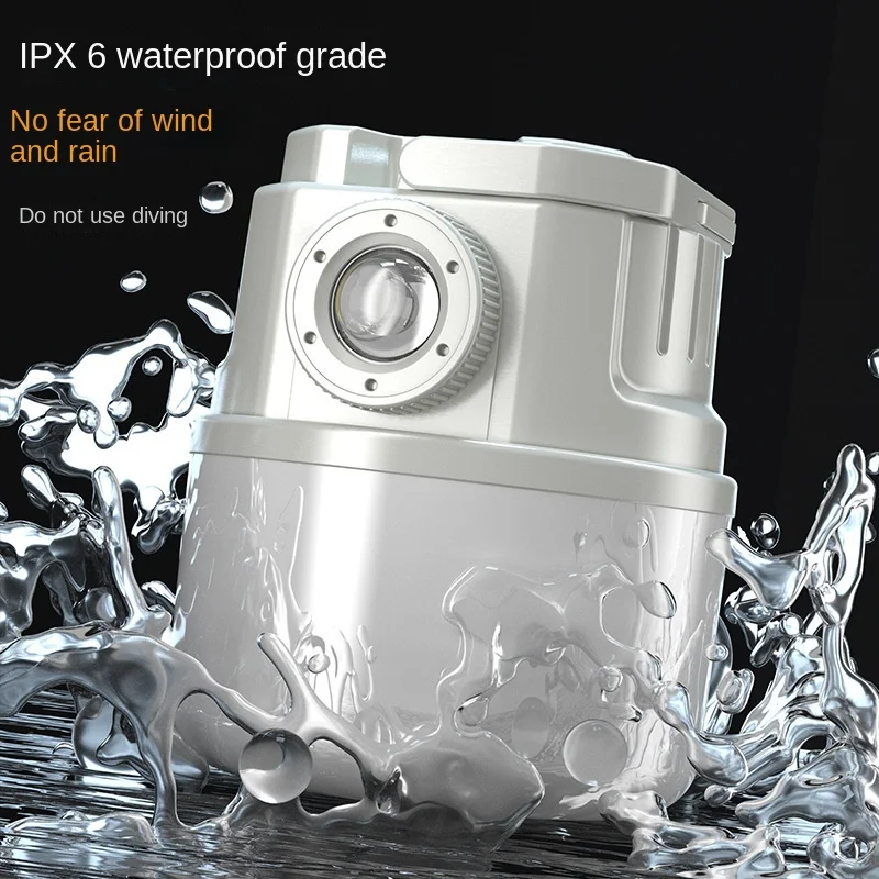 Outdoor Waterproof Rechargeable Street Led Emergency Torch Light Solar Camping Lamp