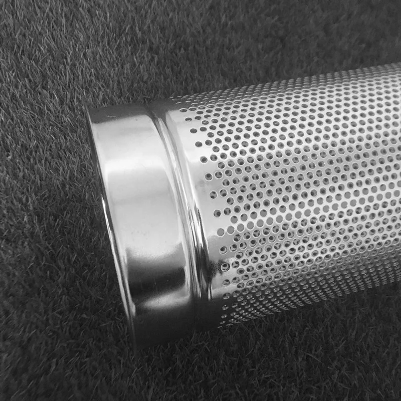 Stainless Steel Perforated Metal Mesh Basket Strainer for Filter Housing