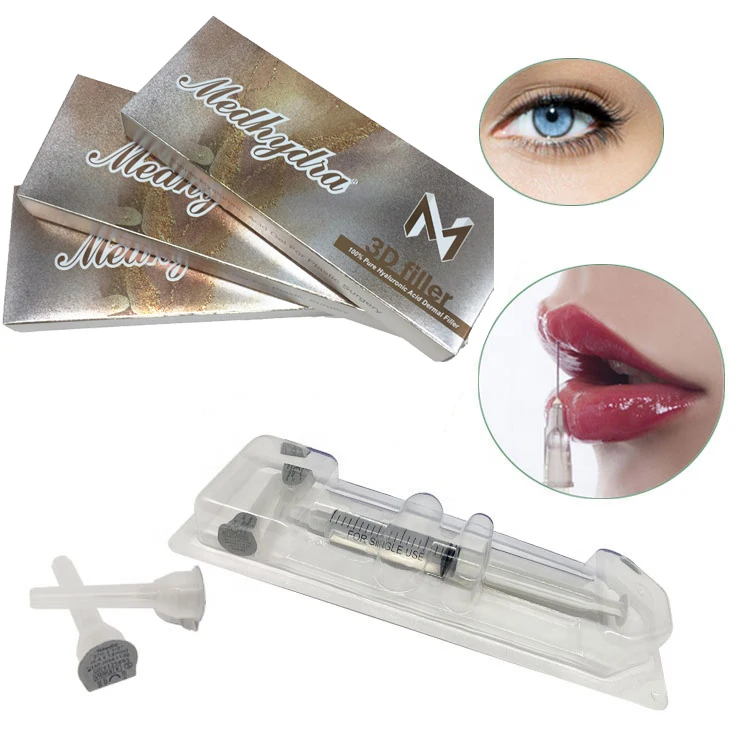 Wholesale 3D perfilled  Syringe Gel 3D Dermal Filler Buy Hyaluronic Acid Injections