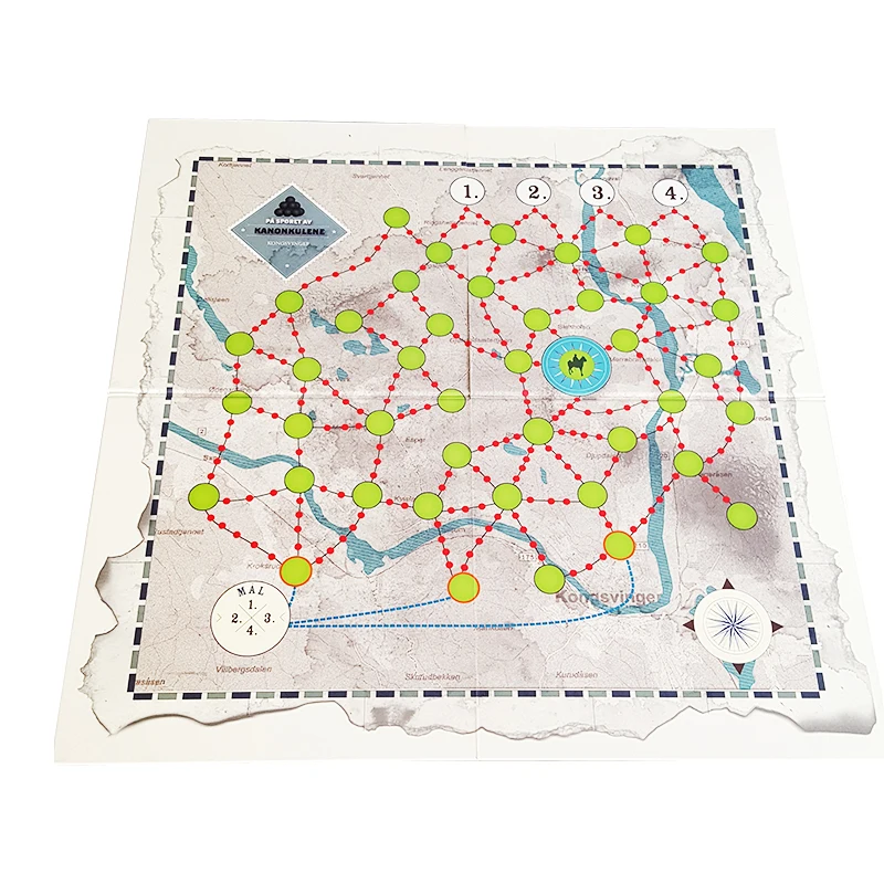 Senfutong custom logo new products board game paper play table board games for kids