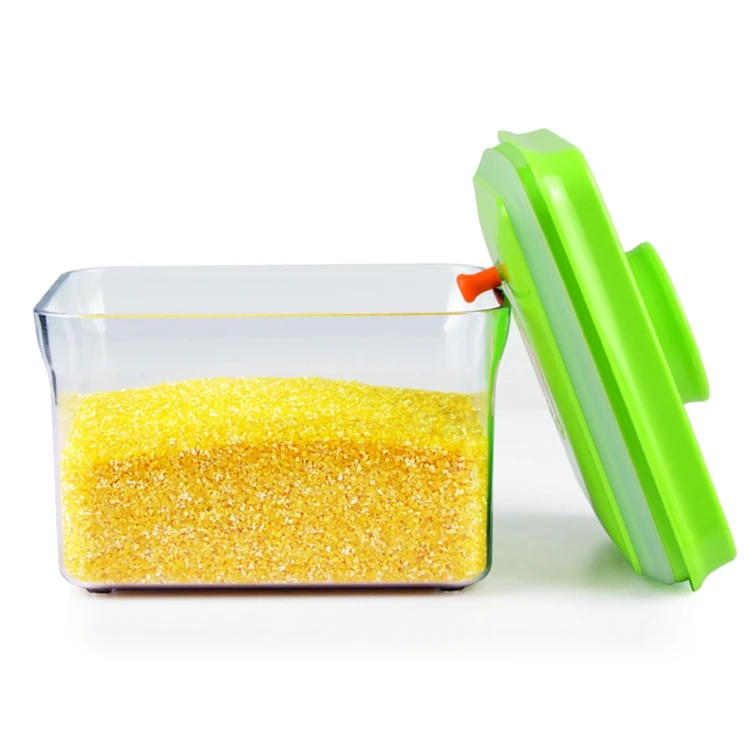 Ankou Plastic Airtight Rectangle Pasta Cookie Dry Food Container Storage  Food Container Sealed Grain Rice Storage Bin Box