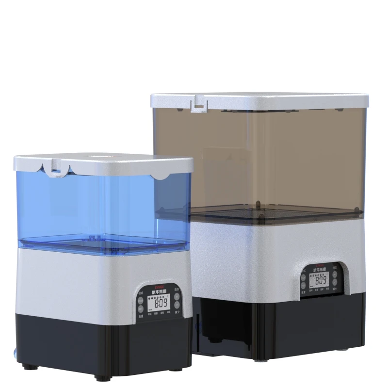 EV615CS  solar fish feeder small timing  aquarium remote control auto fish feeder pond feeder