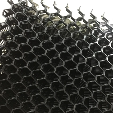 Supply PVC structure trickling filter PVC filling plate industrial cooling tower filling materials