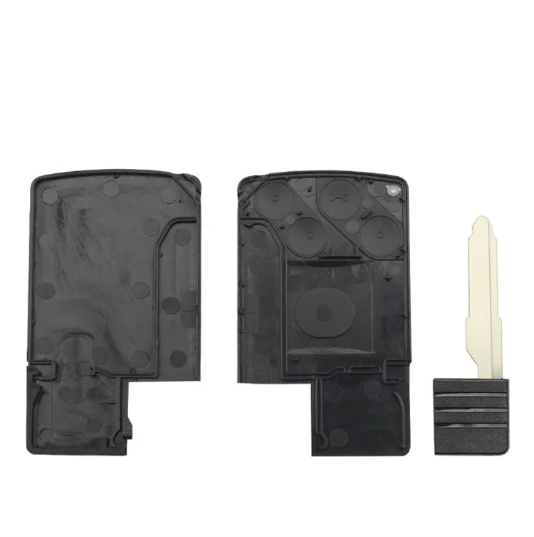 3+1 Buttons Smart Card Remote Key Shell Fob For Mazda 5 6 CX-7 CX-9 RX8 Miata 2004-2009 Car Key Shell