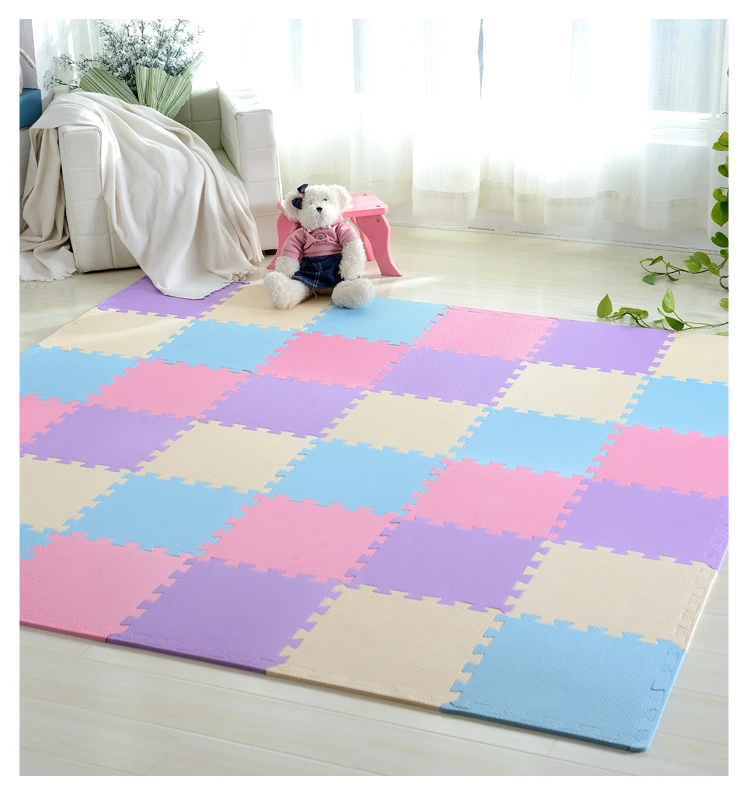 gym EVA foam insulation kids fun interlock heat resistant mat