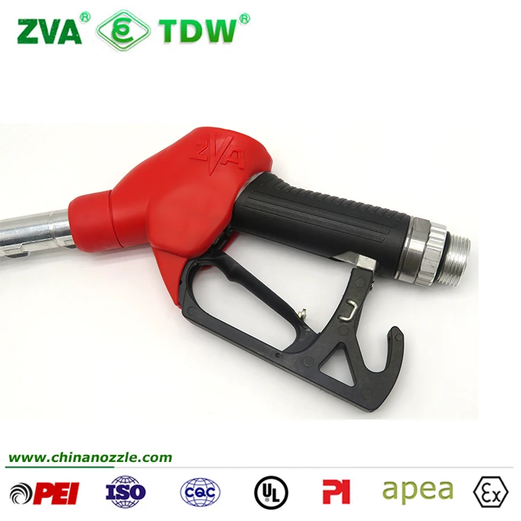 Gasoline Station ZVA DN16 Automatic Fuel Nozzle with ZVA Nozzle Swivel Joint