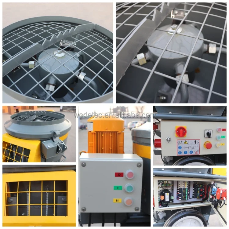 Wet electrical refractory mortar transfer pump cement plaster pump mortar spray machine price