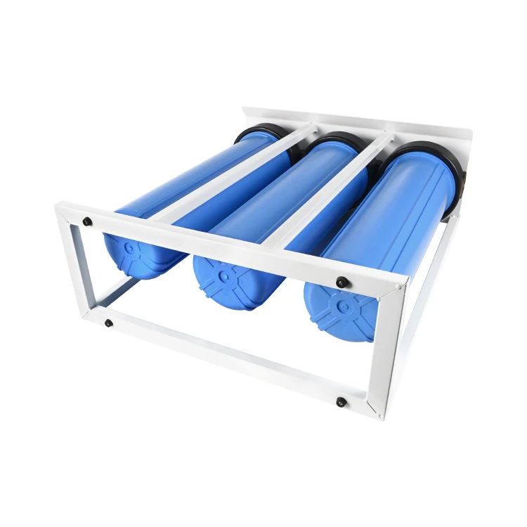 Complete 3-stage simple whole house  20 inch BIG blue  water filter  filtration system