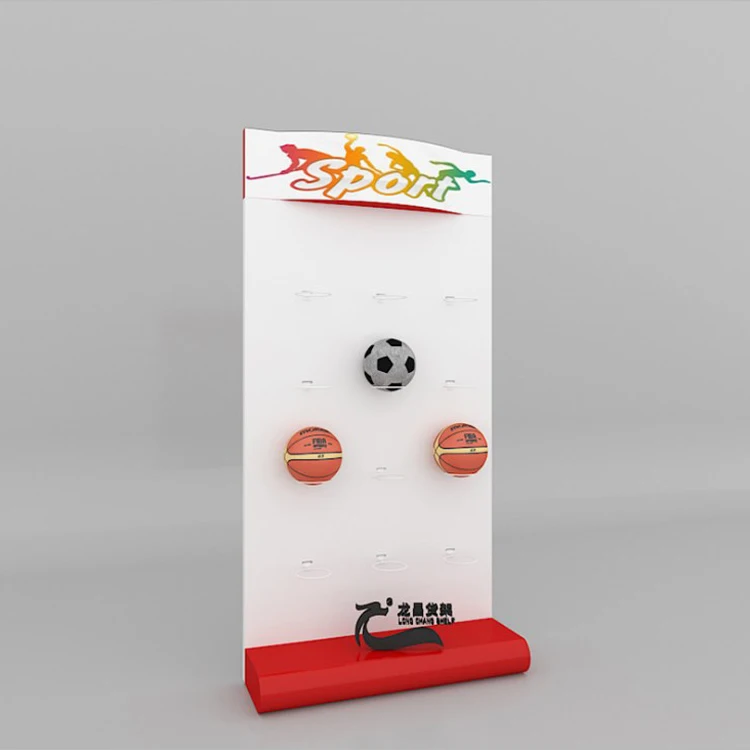 Retail wall display system clothing display rack system shop interior decoration exhibition display stand system