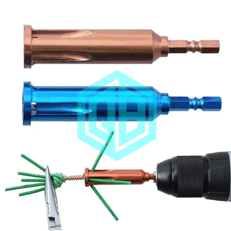 Automatic Wire Stripper Twisted Wire Tool Cable Peeling Twisting Connector Electrician Stripping Artifact Connector Hand Tools