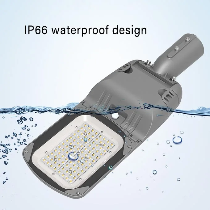 ETL ROHS SAA EMC Certificated LED Street Light Aluminum Body AC drive IP66 Waterproof motion sensor street light