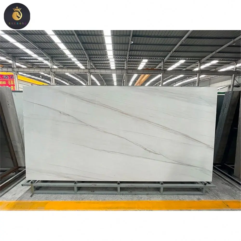 Premium smooth backsplash of luxury sintered porcelain panels for rock wall covering panels