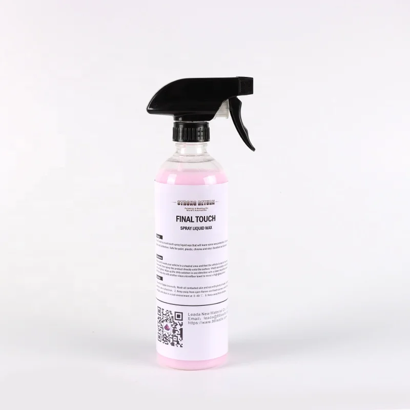 403 Quick Detailing Final Touch Silicon  Free car detailing Spray and Shine Cleaner