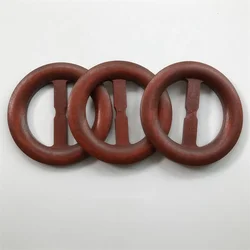 natural round woodenladies belt buckles women belt buckles