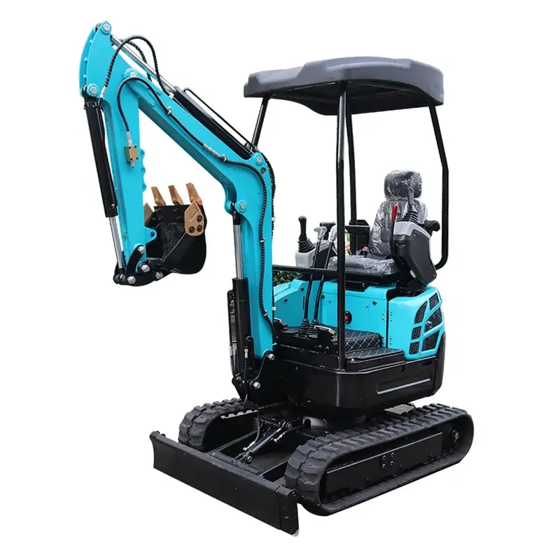 Cheap mini  multifunction excavator SL18 earth moving machine small excavator with working accessories