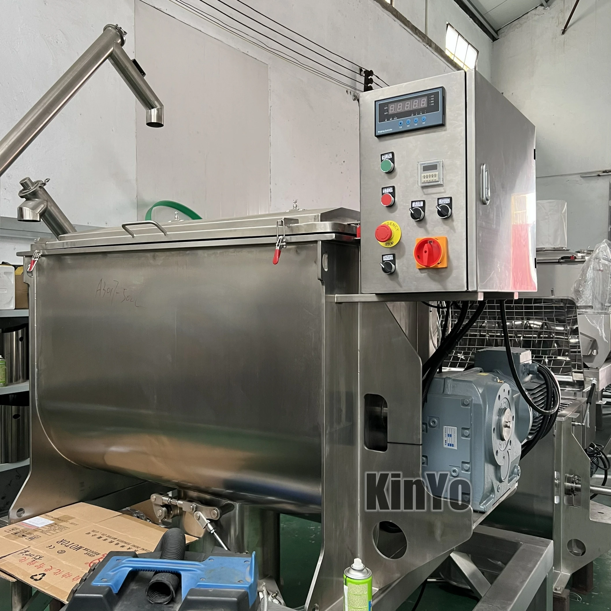 KinYo food grade the Best Stable Performance and Durable Customized Voltage mixture 180kg 3000w Small Mixer Blender
