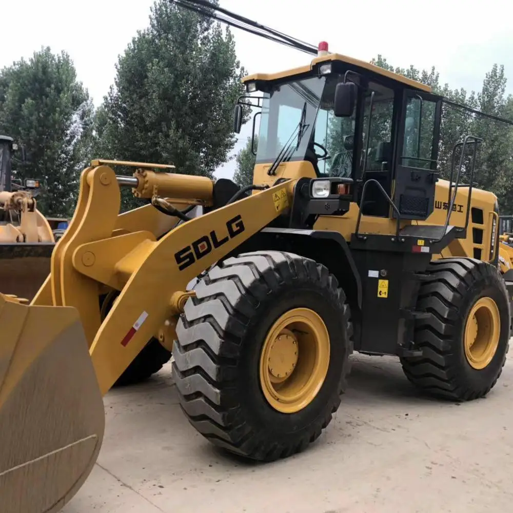 china mini loader,wheel excavator loader used SDLGI 956L loader for sale in China, Chinese payloader SDLGI 955F