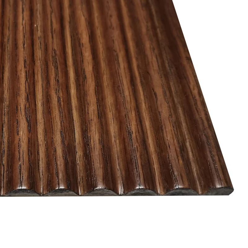 hot sell 3D ART texture wood mdf wave wall panel for decoration