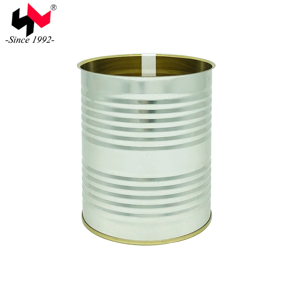 401x411 unprinted easy open tin can plain round food tin can metal can