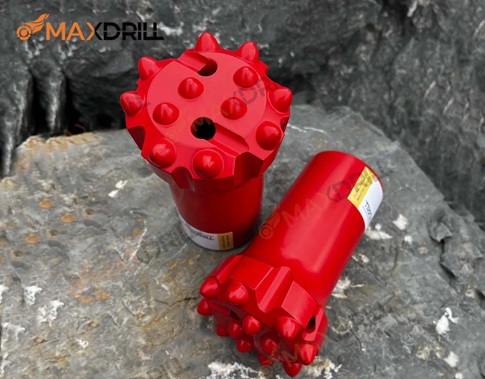 Maxdrill Durable T38 64mm Rock Drill Bit for Mining Metals Uzbekistan 2024