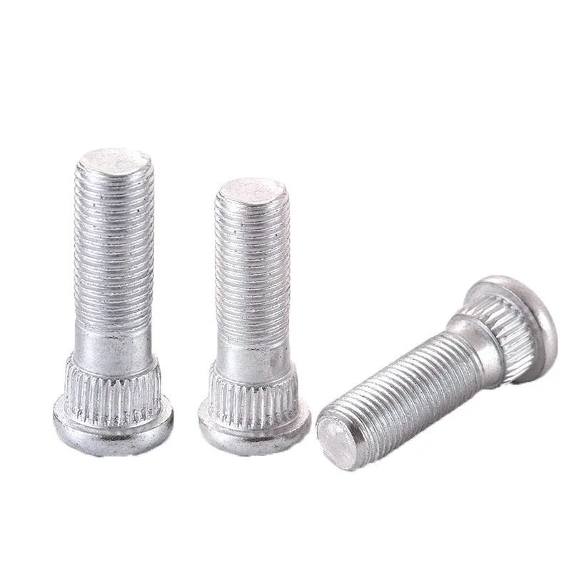 High strength wheel hub bolts DIN74361 automotive extended forged flange screws