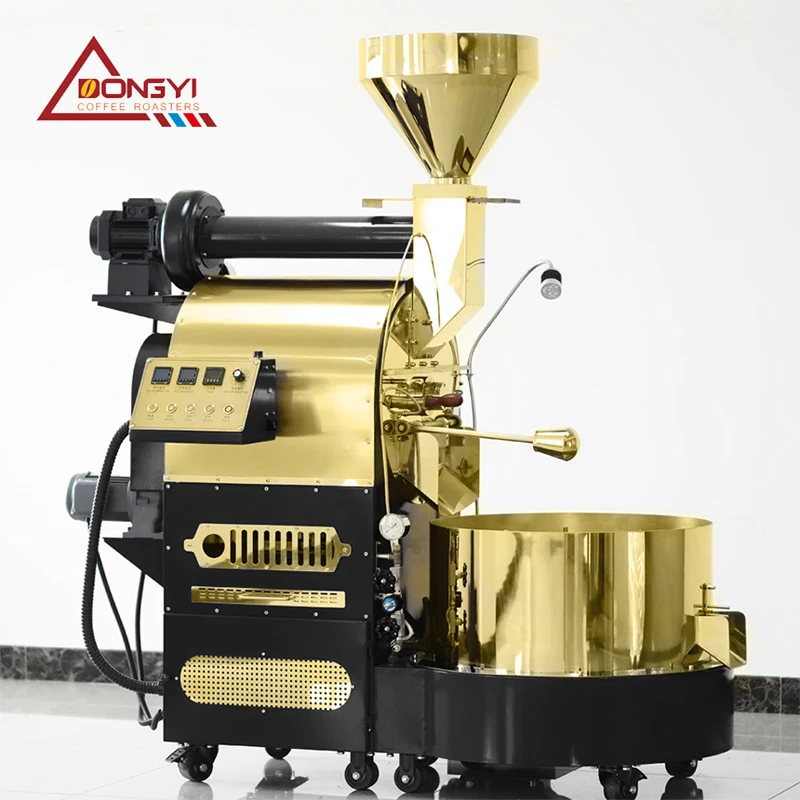 Manufacturer Stainless Steel 1kg/2kg/3kg/ 5kg/6kg/12kg Home arabic Coffee Roaster roasting machine with easy operation