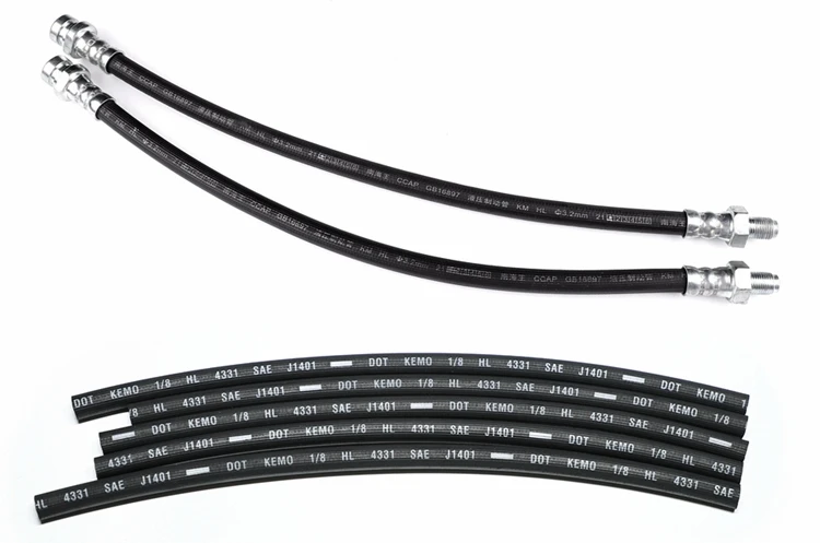 SAE J1401 Standard High Pressure Hydraulic Rubber Brake Hoses sae j1401 automotive rubber hose for brake fluid