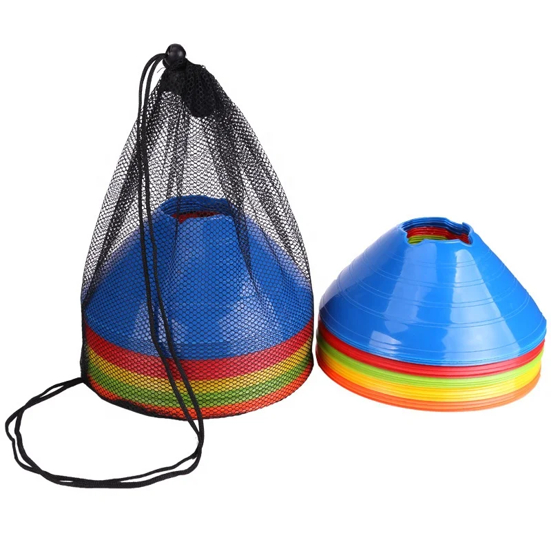 Football Training Marking Field Equipment  agility hurdle Multi Color Soccer Agility Speed Disc Cones Set With Holder ladder sp