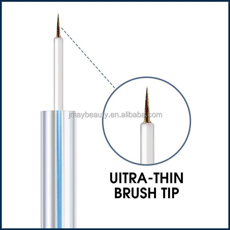 Multichrome Chameleon Eyeliner Pencil Metallic Color Change Colorful Eye Liner Private Label Holographic Liquid Glitter Eyeliner