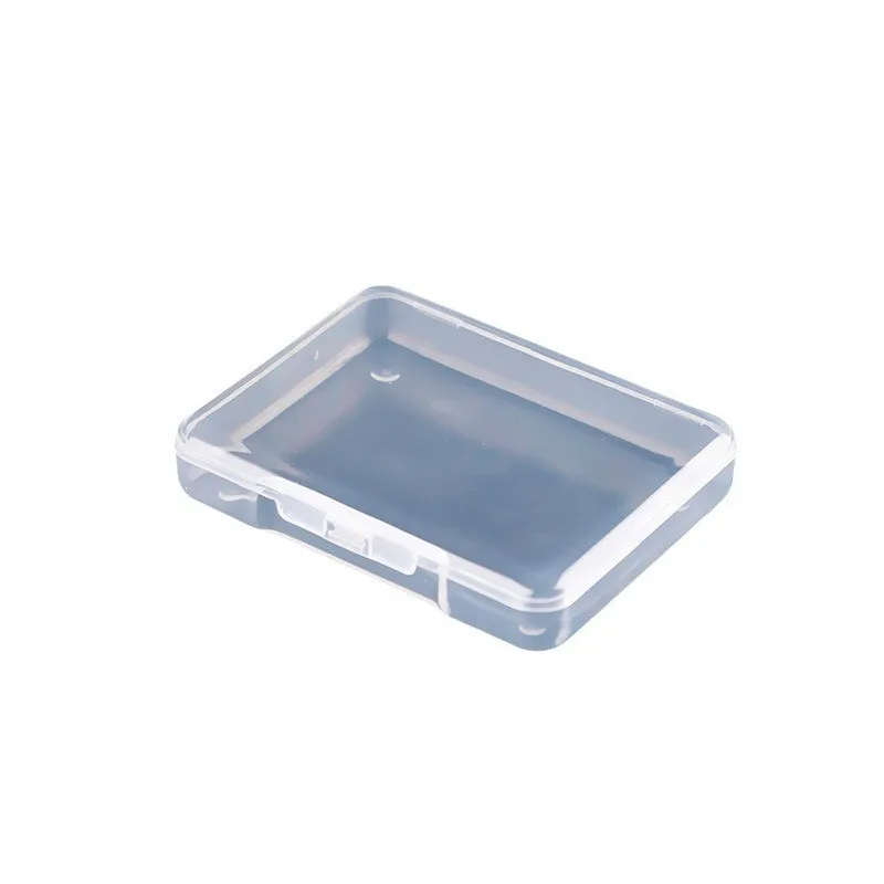 Small parts storage container hardware accessories organizer hard plastic case pp small transparent commercial packaging box