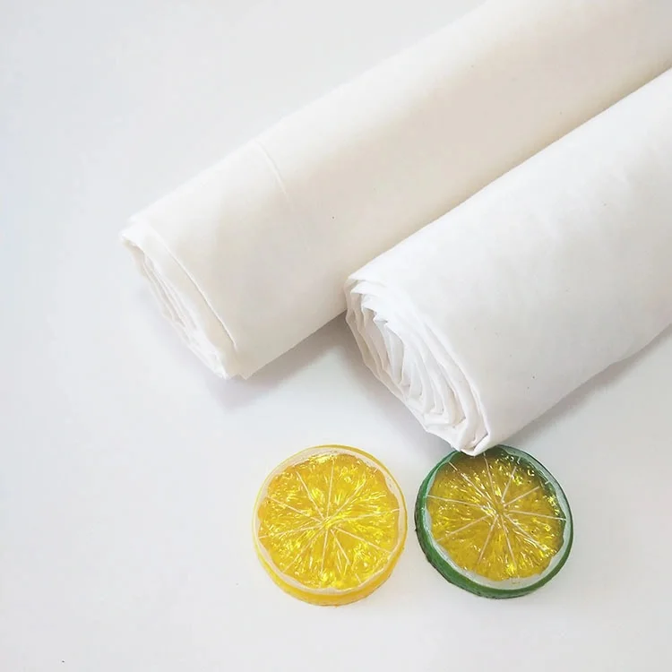 Factory Supplier Grey Textile TC 65/35 80/20 CVC 45*45 88*64 96*72 110*76 Raw Material Cloth Unbleached Greige Fabric