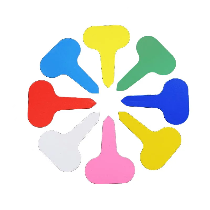 Hot Sale Plastic Plant Markers Plastic Waterproof Plant Nursery Garden Labels T-type Tags Garden Labels