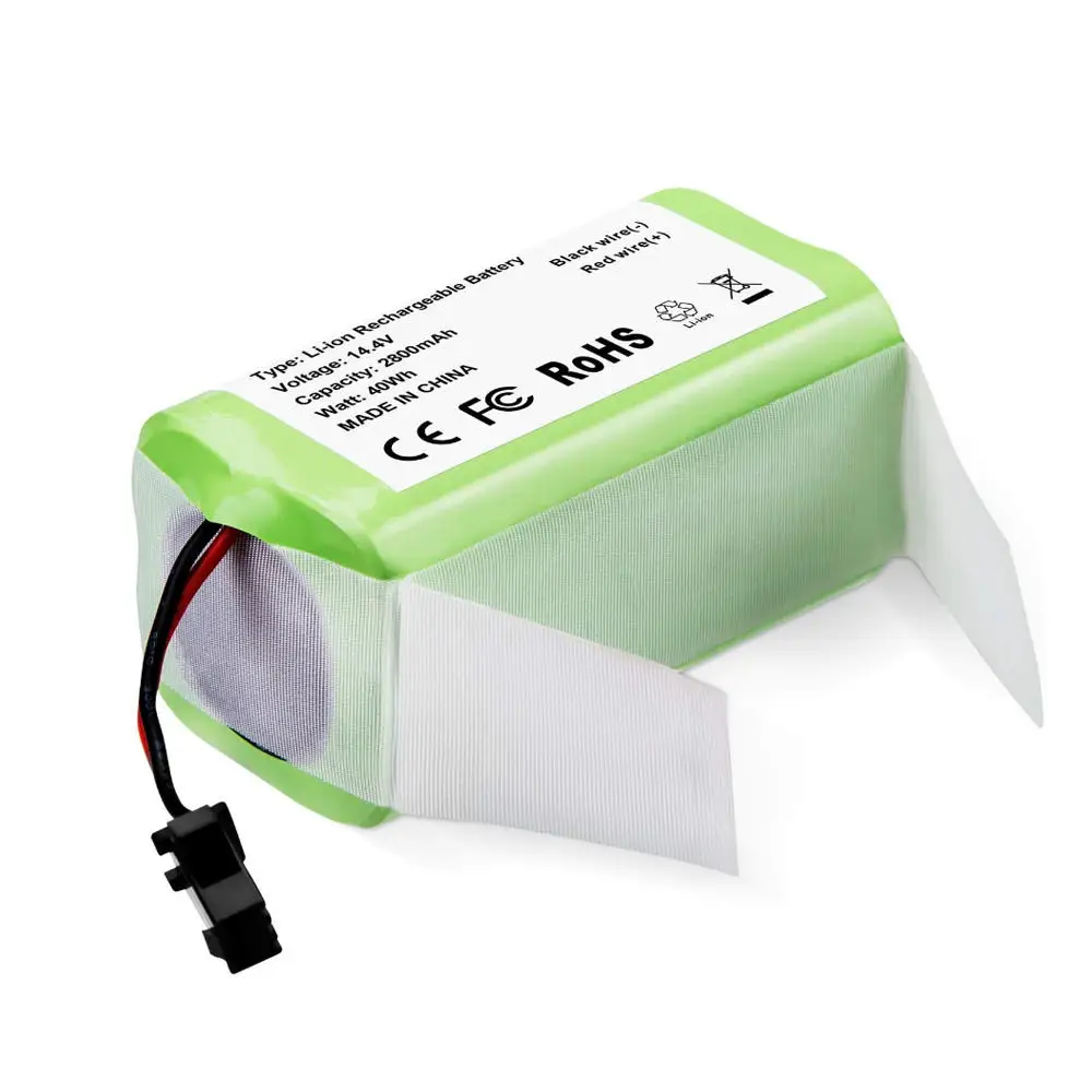 18650 14 4 В 2600 мАч литий-ионный аккумулятор робот пылесос Замена батареи для Ecovacs Deebot Conga Eufy Robovac