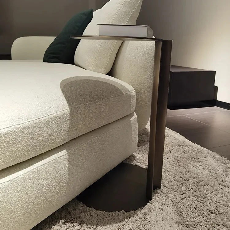 Cheap Design Modern High Quality Glass Coffee Table With Stainless Steel