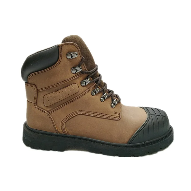 Gaomi Morning Glory wholesale security boots  crazy horse leather footwear  outdoor breathable fashion  working shoes