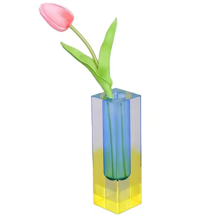 Table Vase Small Decor Clear Plastic Vases Nordic Decorative Vases For Centerpieces