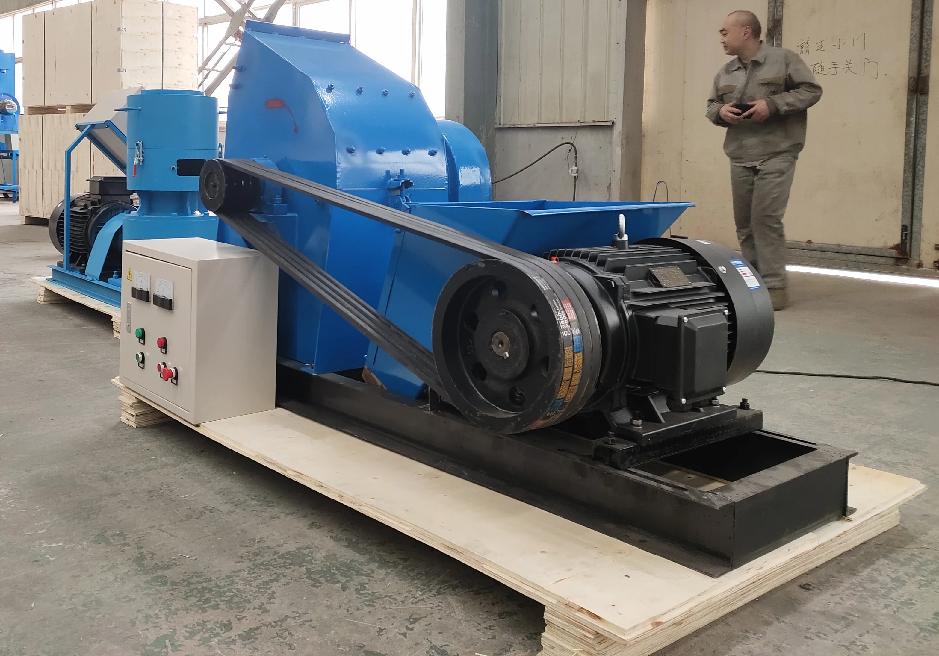 Macreat LDCFS420B hammer mill rice husk grinder farm hammer mill hot sale hammer mill metal crusher customized