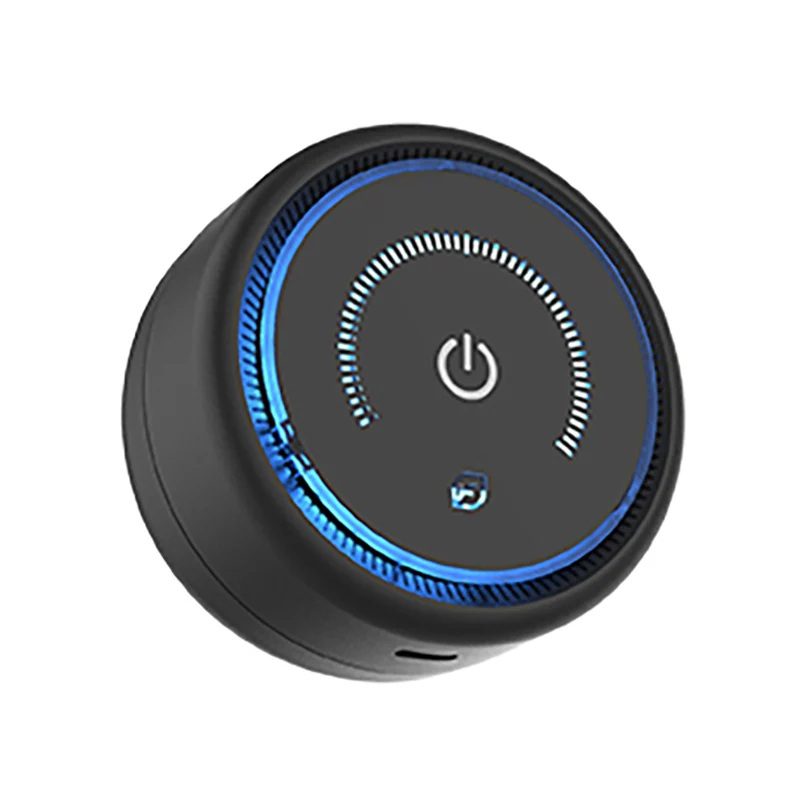Portable Car Air Purifier With Hepa Filter Car Air Purifier Filter Anion Generator Automobile Air Cleaning