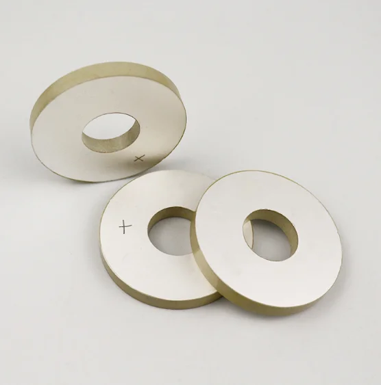 Manufacturer PZT4 PZT5 PZT8 Customized Ultrasonic Sensor Piezoelectric Ring