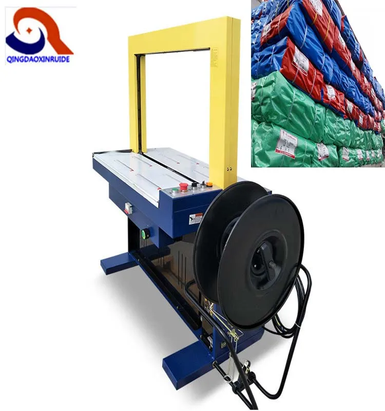 Fully Automatic Box and Parcel Baler, Vertical Strapping Machine, Wholesale Factory Price