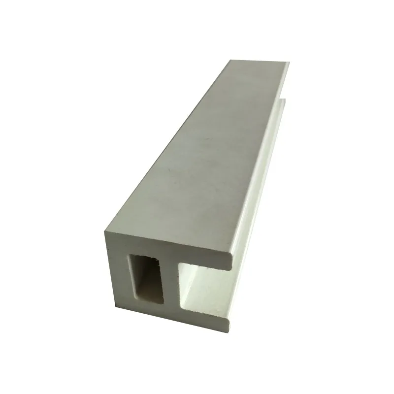 Fiber Glass Structural Material FRP H beam roof supporting