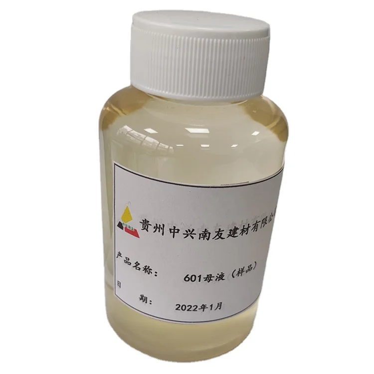Polycarboxylate Plasticizer Concrete Water Reducing Agent 601 Mother Liquor