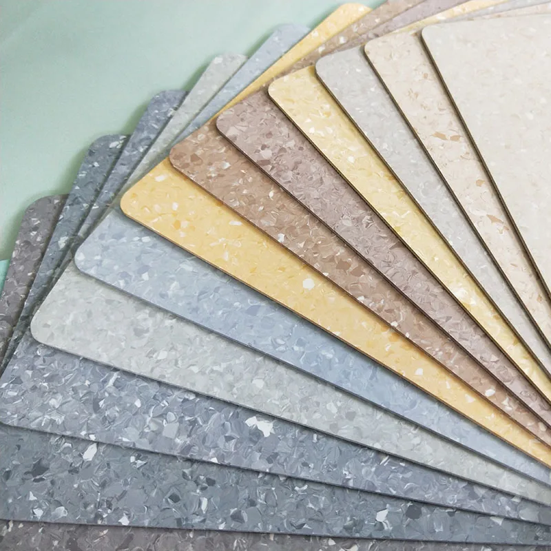 Easycarpeter Homogeneous Waterproof Vinyl Flooring Plastic Pvc Floor Commercial Hospital Office