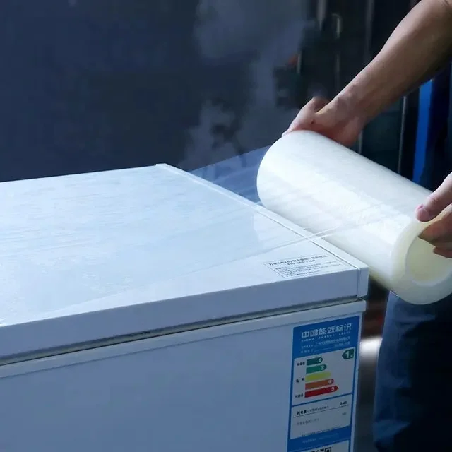 Factory Direct Sale Pe Transparent Refrigerator Protective Film For Home Appliance Kitchen Furniture