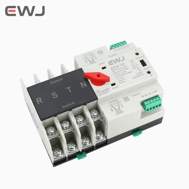 Factory Wholesale 4 Poles Automatic Transfer Switch 250A 1600A 2000A 2500A Electrical Changeover Switch ATS