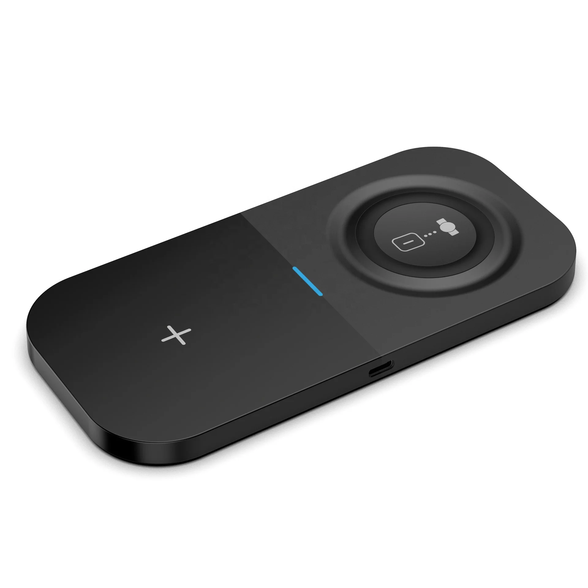 Wireless Charger 2 in 1 Dual Wireless Magnetic Charging Pad for iPhone 13 iWatch